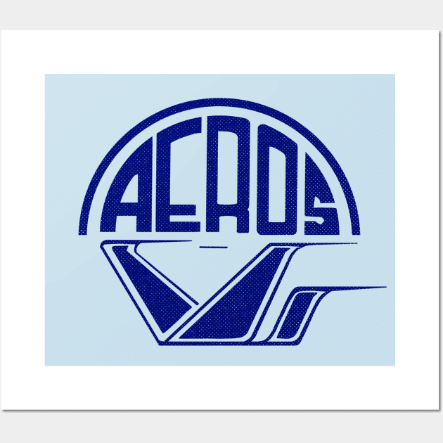 Defunct Wichita Aeros Baseball 1984 Wall Art by LocalZonly